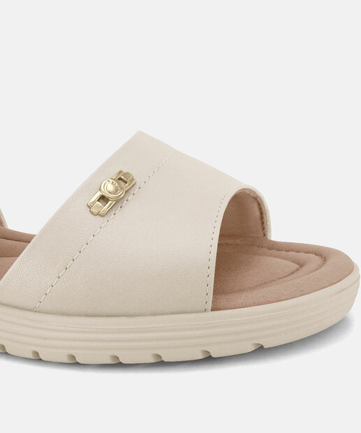 Sandália Feminina Rasteira Elástico Comfortflex 