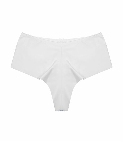 Calcinha Microfibra Adulto Fio Duplo Dukali Branco