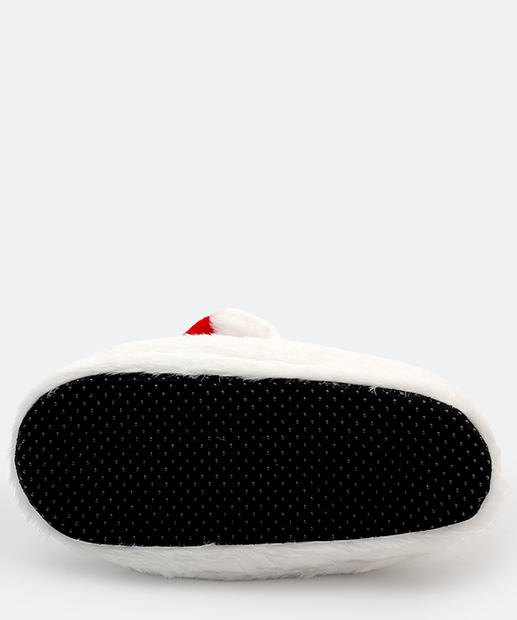 Pantufa Feminina Hello Kitty Branco