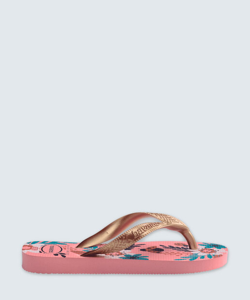 Chinelo Havaianas Infantil Estampa Flores