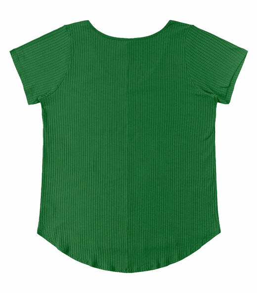 Blusa Feminina Plus Size da Infinita Cor Verde