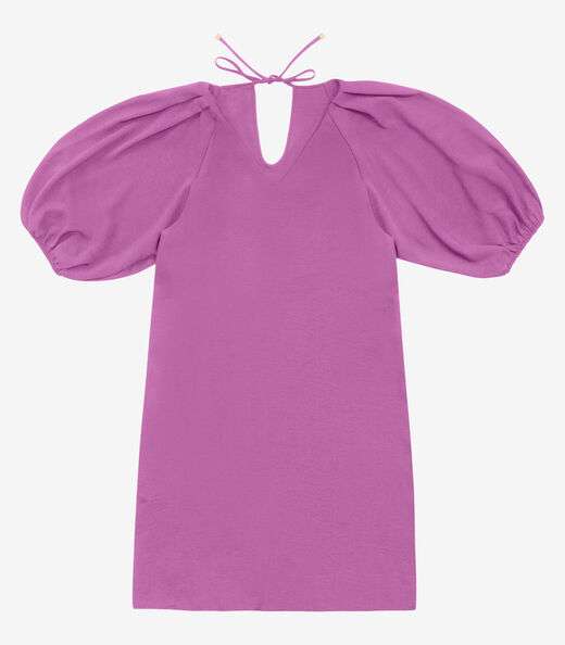 Vestido Feminino Liso Rovitex Roxo