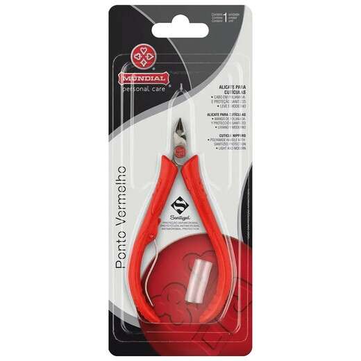 Image_Alicate Mundial Cutícula Ponto Vermelho 171 Vermelho