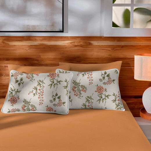 Image_Jogo de Cama Casal Premium Fio Penteado Vivaldi Laranja