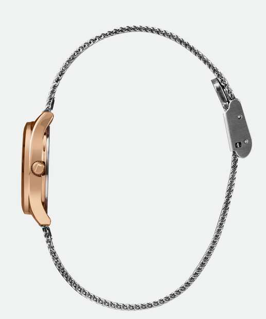 Kit Relógio Feminino Lince LRTH271L Prateado