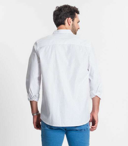 Camisa Social Masculina Select Bege