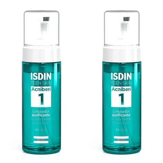 Image_Kit com 2 Unidades de Acniben Espuma De Limpeza Facial Isdin 150ml