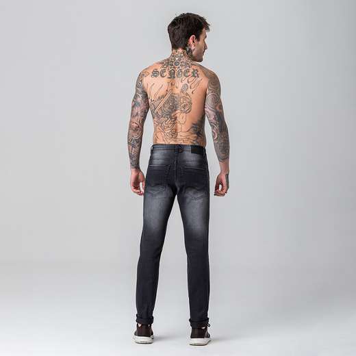 Calça Jeans Skinny Masculina Rock e Soda