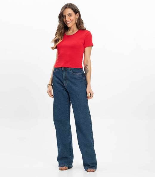 Blusa Feminina Infinita Cor Vermelho