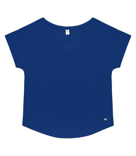 Blusa Feminina Viscotorcion Rovitex Azul