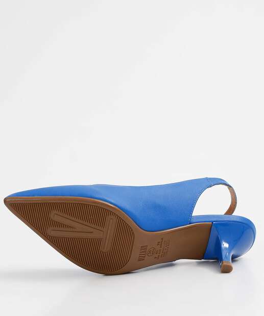 Scarpin Feminino Slingback Salto Fino Vizzano 