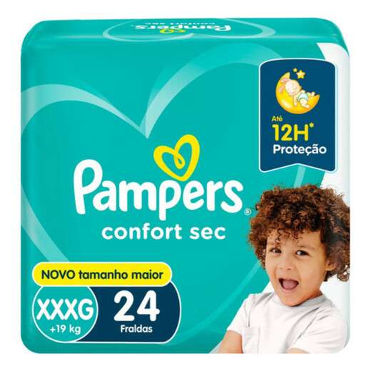 Image_Fralda Pampers Confort Sec Xxxg 24 Unidades