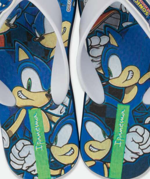 Chinelo Ipanema Infantil Sonic