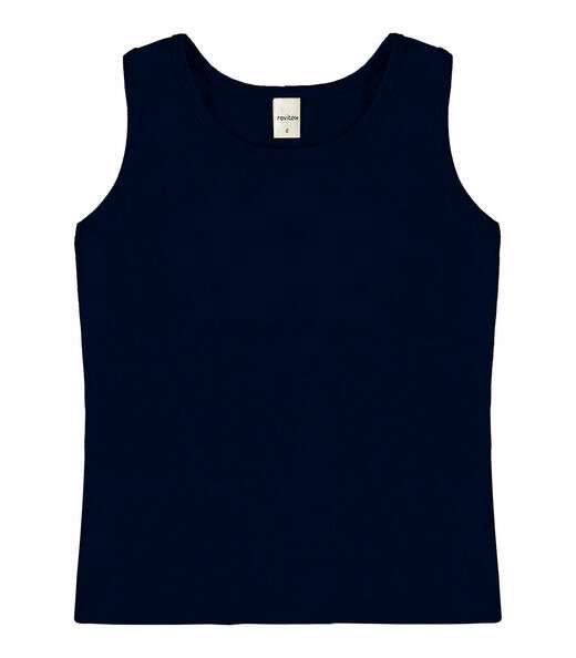 Regata Básica Infantil Feminina Rovitex Kids Azul