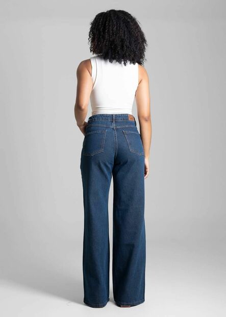 Calça Jeans Sawary Wide Leg - 282872