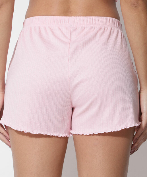 Pijama Feminino Canelado Botões Marisa