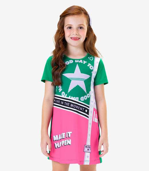 Image_Vestido Infantil Rovi Kids Verde