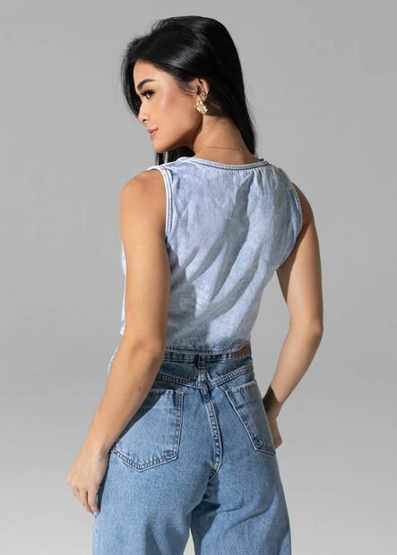 Colete Jeans Sawary - 282809