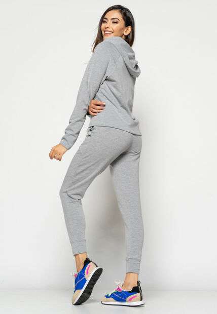 Kit 2 Calças  Comfy Jogger  Moletinho Preta e Mescla