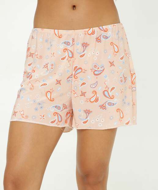 Pijama Feminino Liganete Paisley Alças Finas Marisa