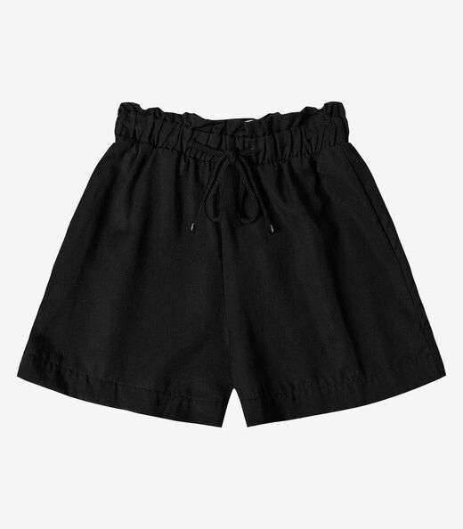 Shorts Clochard Feminino Minty Preto