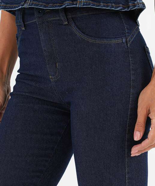 Calça Jeans Skinny Feminina Amaciada Biotipo Azul