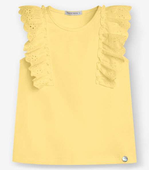 Image_Regata Feminina Cotto Leve Trick Nick Amarelo