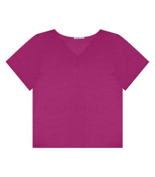 Blusa Feminina Plus Size Secret Glam Roxo