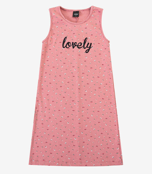 Vestido Menina Infantil Select Rosa