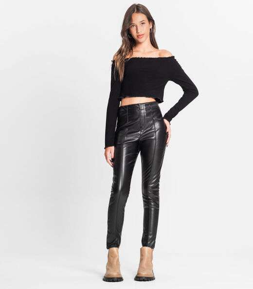 Legging Juvenil Feminina Minty Preto