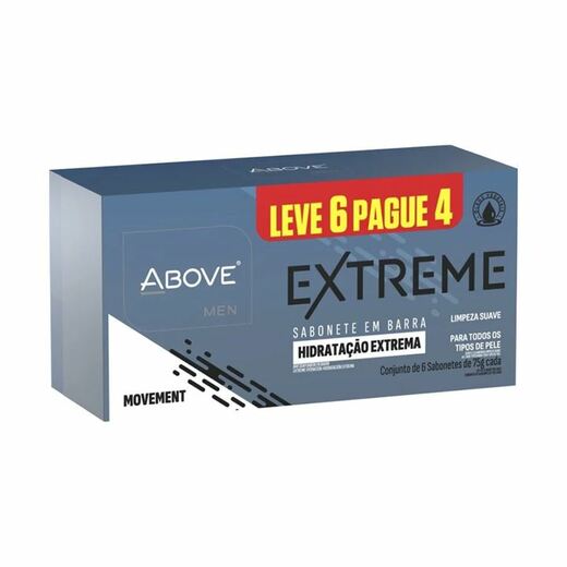 Image_Kit c/9 Sabonete Above 75g c/6 Unidades Extreme Movement