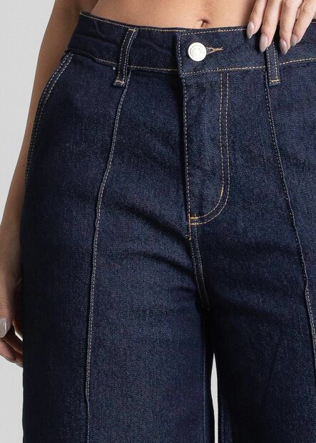 Calça Jeans Sawary Super Wide Leg Petit - 282628