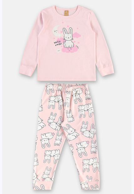 Pijama Unissex Infantil Suedine Up Baby
