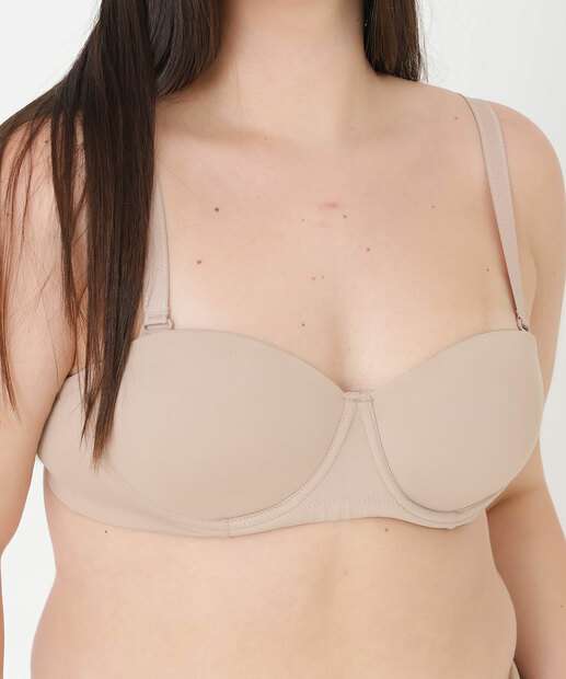 Sutiã Plus Size Com Base E Com Bojo Marisa