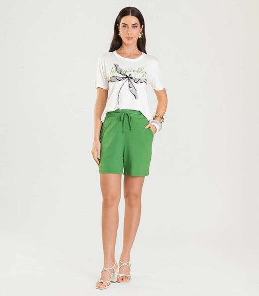 Image_Shorts Adulto Feminino Infinita Cor Verde