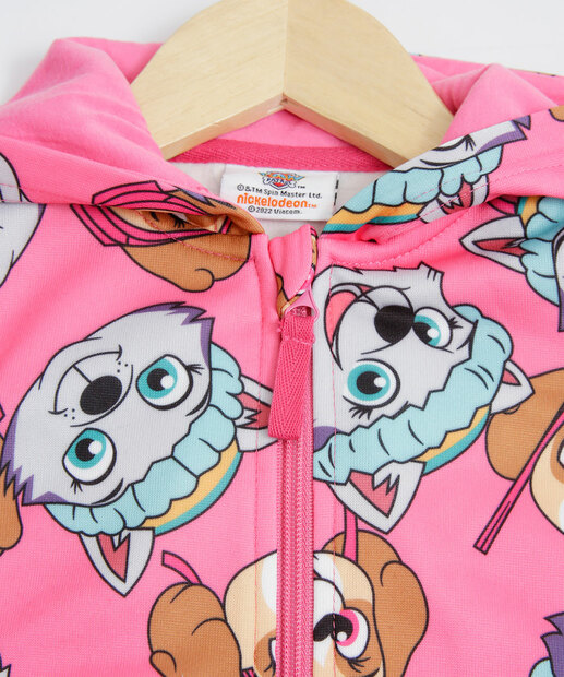 Casaco Infantil Moletom Flanelado Patrulha Canina Nickelodeon Tam 1 a 4