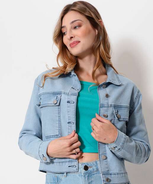 Image_Jaqueta Feminina Jeans Cropped Marisa
