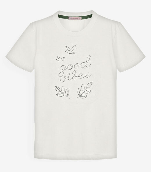 Conjunto Infantil Camiseta Com Bermuda Trick Nick Bege