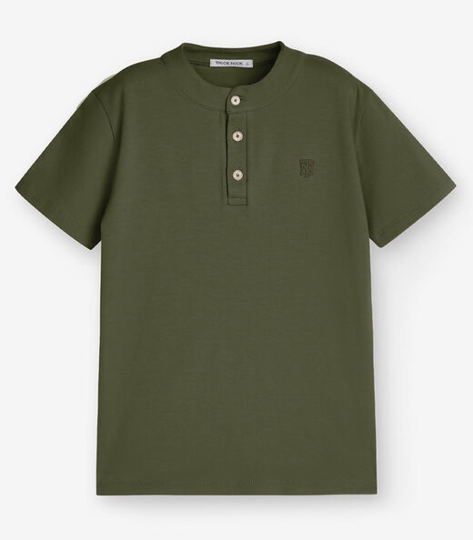 Image_Camiseta Meia Malha Menino Trick Nick Verde