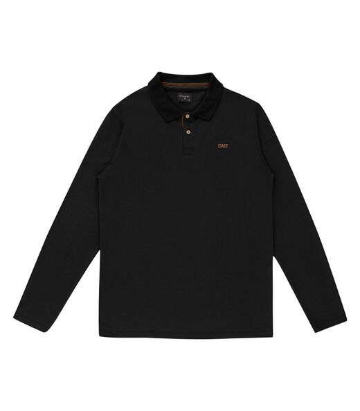 Polo Manga Longa Masculina Diametro Preto