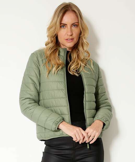 Jaqueta Feminina Puffer Bolsos Marisa