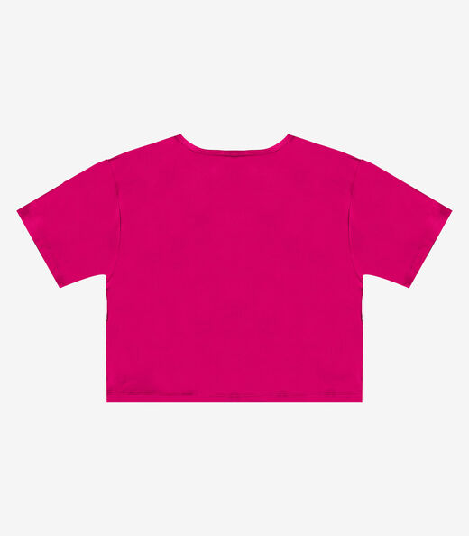 Blusa Feminina em Molecotton Viscose Infinita Cor Rosa