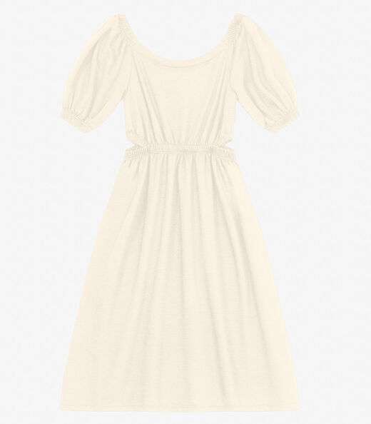 Image_Vestido Juvenil Curto em Molecotton Minty Bege