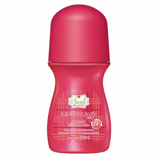Image_Kit c/9 Unidades de Desodorante Giovanna Baby Rollon Cherry 50ml