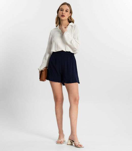 Camisa Manga Longa Rovitex Bege