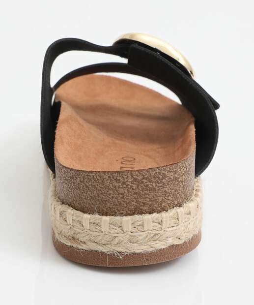 Rasteirinha Feminina Birken Fivela Beira Rio Marrom