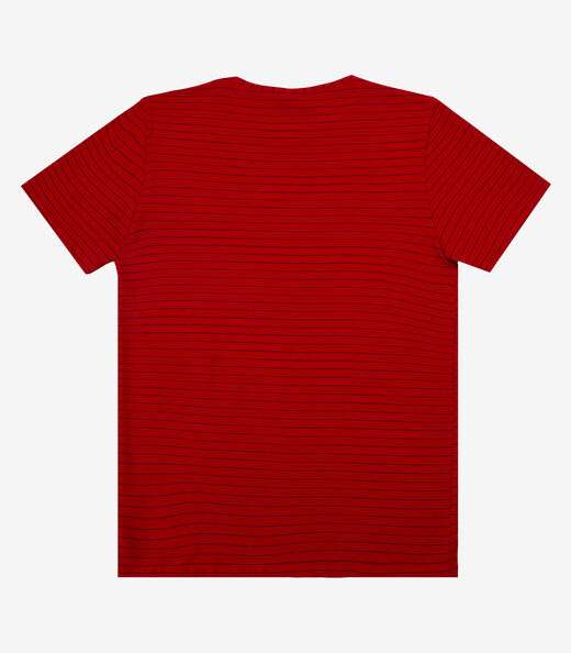 Camiseta Masculino em Cotton Rovitex Vermelho
