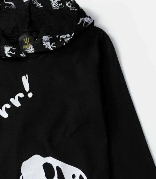 Conjunto Infantil Menino Meia Estação Torrox Preto