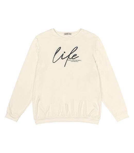 Blusão Feminino Plus Size Secret Glam Bege