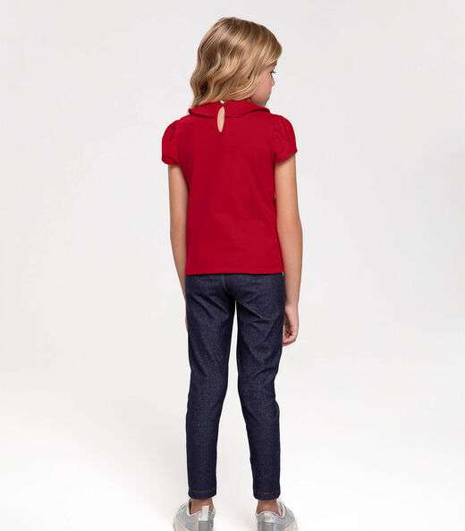 Legging Infantil Em Molecotton Trick Nick Azul